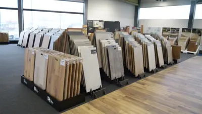 Raumtrend Hinze – Laminat Ausstellung in Darmstadt.