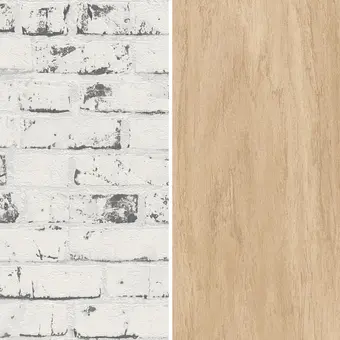 Tapete Holz- & Steinoptik