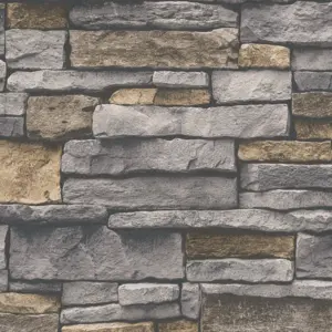 Bricks & Stones, Elements 2 - Vliestapete