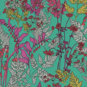 Floral Impression - Vliestapete