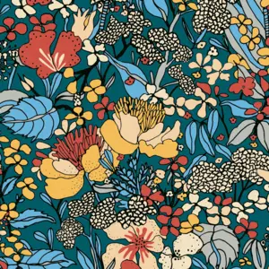 Floral Impression - Vliestapete