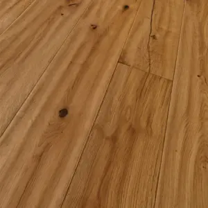 Eiche handscraped gebürstet 4V Classic naturgeölt plus Trendtime 8 - Fertig-Parkett