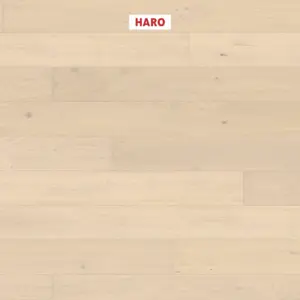HARO Serie 4000 Landhausdiele Maxim - 541000 Eiche lichtweiß Markant strukturiert 4V nD