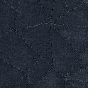 0780 STAHLBLAU SmartStrand - 4-Meter Breit Teppichboden