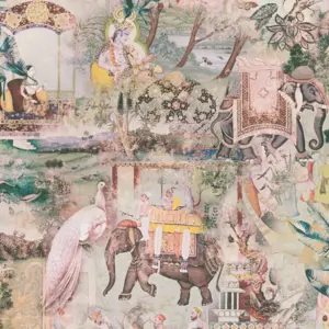 Dream Flowery - Vliestapete