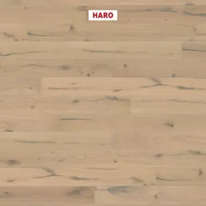 HARO Serie 2500 Landhausdiele - 537549 Eiche puroweiß Alabama str. nL+