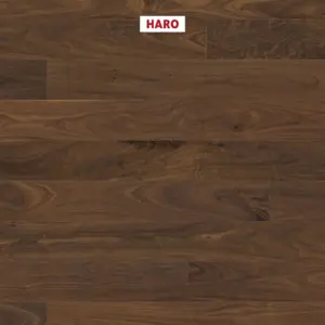 Amerikanischer Nussbaum Markant 4V nL+ Serie 4000 Landhausdiele 180 - Fertig-Parkett