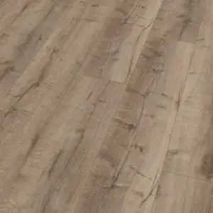Eiche rustikal graubraun Vinyl-Design - Vinyl-Laminat (HDF-Träger), Klick-Vinyl