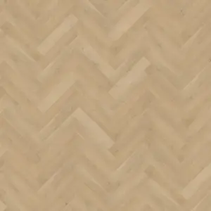 Eiche beige Fischgrät Vinyl-Design - Vinylboden zum Kleben