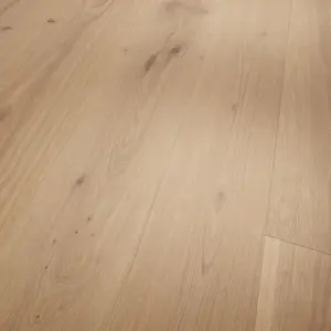 Eiche gebürstet M4V Rustikal naturgeölt weiß Basic 11-5 - Fertig-Parkett