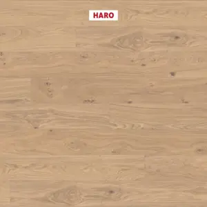 HARO Serie 4000 Landhausdiele 180 - 527326 Eiche puroweiß Markant Strukturiert 4V nL+