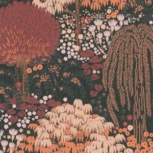 Famous Garden - Vinyltapete