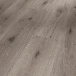 Eiche Imperial lichtgrau - 1744828 - Vinylboden Klick Vinyl Parador Trendtime 8 - 1744828 Eiche Imperial lichtgrau