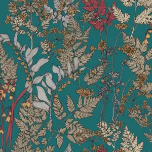 Floral Impression - Vliestapete