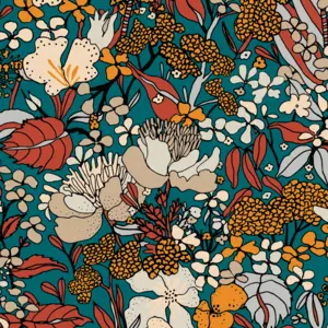 Floral Impression - Vliestapete