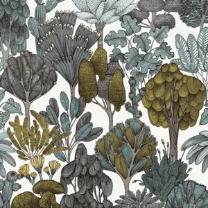 Floral Impression - Vliestapete