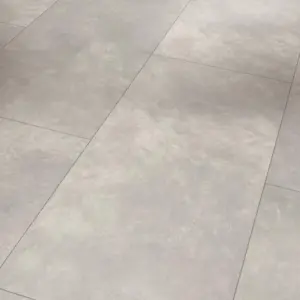 Beton hellgrau Modular One Hydron - Designboden zum Klicken