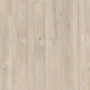 Eiche beige mit Sägeschnitten Hydroseal Naturboden Impressive - Designboden zum Klicken