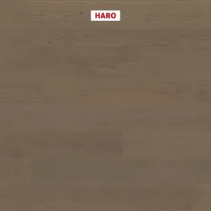 HARO Serie 4000 Landhausdiele 180 - 538946 Eiche muschelgrau Markant Strukturiert 4V nL+