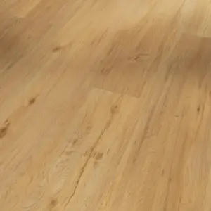 Eiche natur Gebürstete Struktur Basic 2.0 - Vinylboden zum Kleben