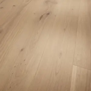 Eiche M4V Rustikal naturgeölt weiß Basic 11-5 - Fertig-Parkett