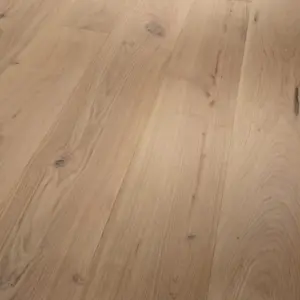 Eiche M4V Rustikal naturgeölt weiß plus Classic 3060 - Fertig-Parkett