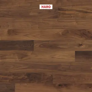 Amerikanischer Nussbaum Sauvage 4V nL+ Serie 4000 Landhausdiele 180 - Fertig-Parkett