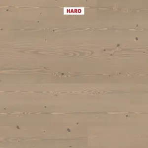 HARO Serie 4000 Landhausdiele 180 - 547607 Tanne pastellgrau Uni str. nD