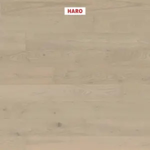 HARO Serie 4000 Landhausdiele Maxim - 541006 Eiche sandgrau Markant strukturiert 4V nD