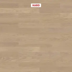 HARO Serie 4000 Stab Classico - 543553 Eiche sandgrau Naturale strukturiert nD