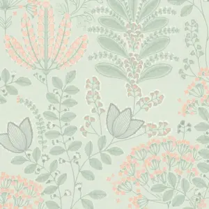Famous Garden - Vinyltapete
