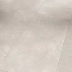 Beton Weiß Steinstruktur Modular One - Designboden zum Klicken