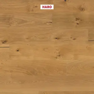 HARO Serie 4000 Landhausdiele Plaza 240 - 538966 Eiche Universal alpin Strukturiert nL+