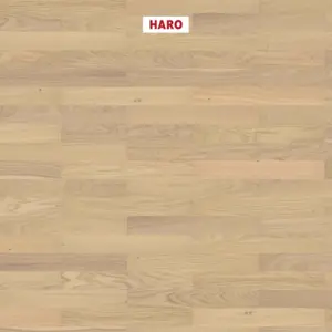 Eiche lichtweiß Objekt nD Serie 4000 Stab Allegro - 2-Schicht Parkett