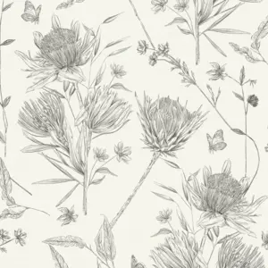 Drawn Into Nature - Vinyltapete
