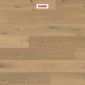 Raucheiche puroweiß Sauvage str. nL+ Serie 4000 Landhausdiele 180 - Fertig-Parkett
