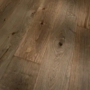 Eiche smoked grey handcrafted 4V naturgeölt plus Trendtime 8 - Fertig-Parkett