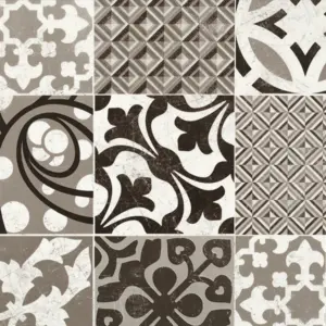 Gerflor Texline - 15191981 PROVENCE BLACK & WHITE