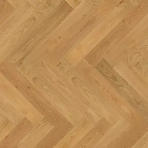 Eiche Crussol matt lackiert Fischgrätparkett - Fertig-Parkett