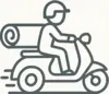 Lieferservice Icon Lieferung